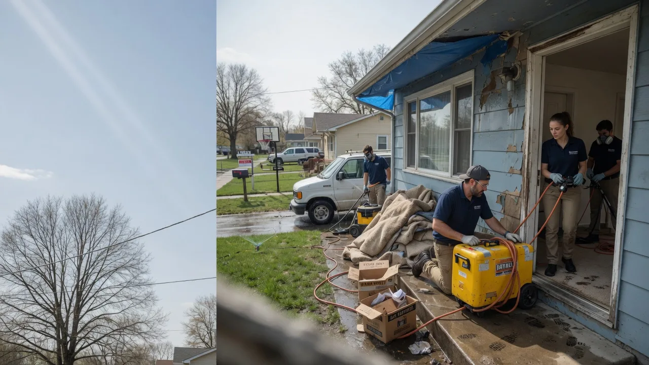 Basement Flood Cleanup in Gibbon, MN near me